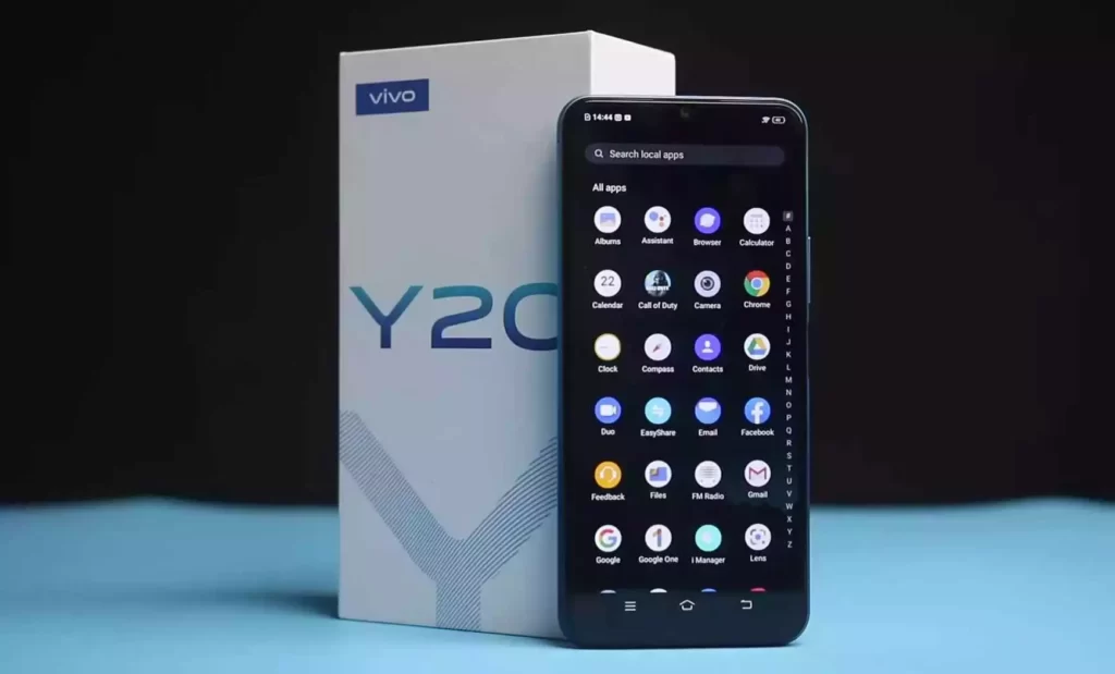Display Quality Review of Vivo Y20